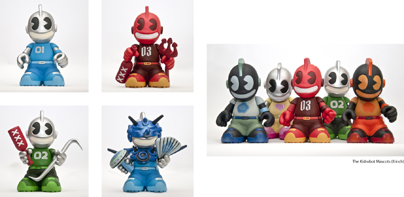 The Kidrobot Mascots (8 inch)
